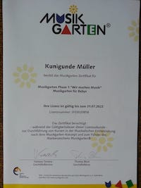 Music for kids, Musikgarten Taufkirchen/Vils, musikalische Früherziehung, Kunigunde Müller